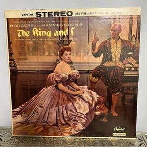 THE KING AND I SOUNDTRACK  W-740 LP VINYL RECORD 33